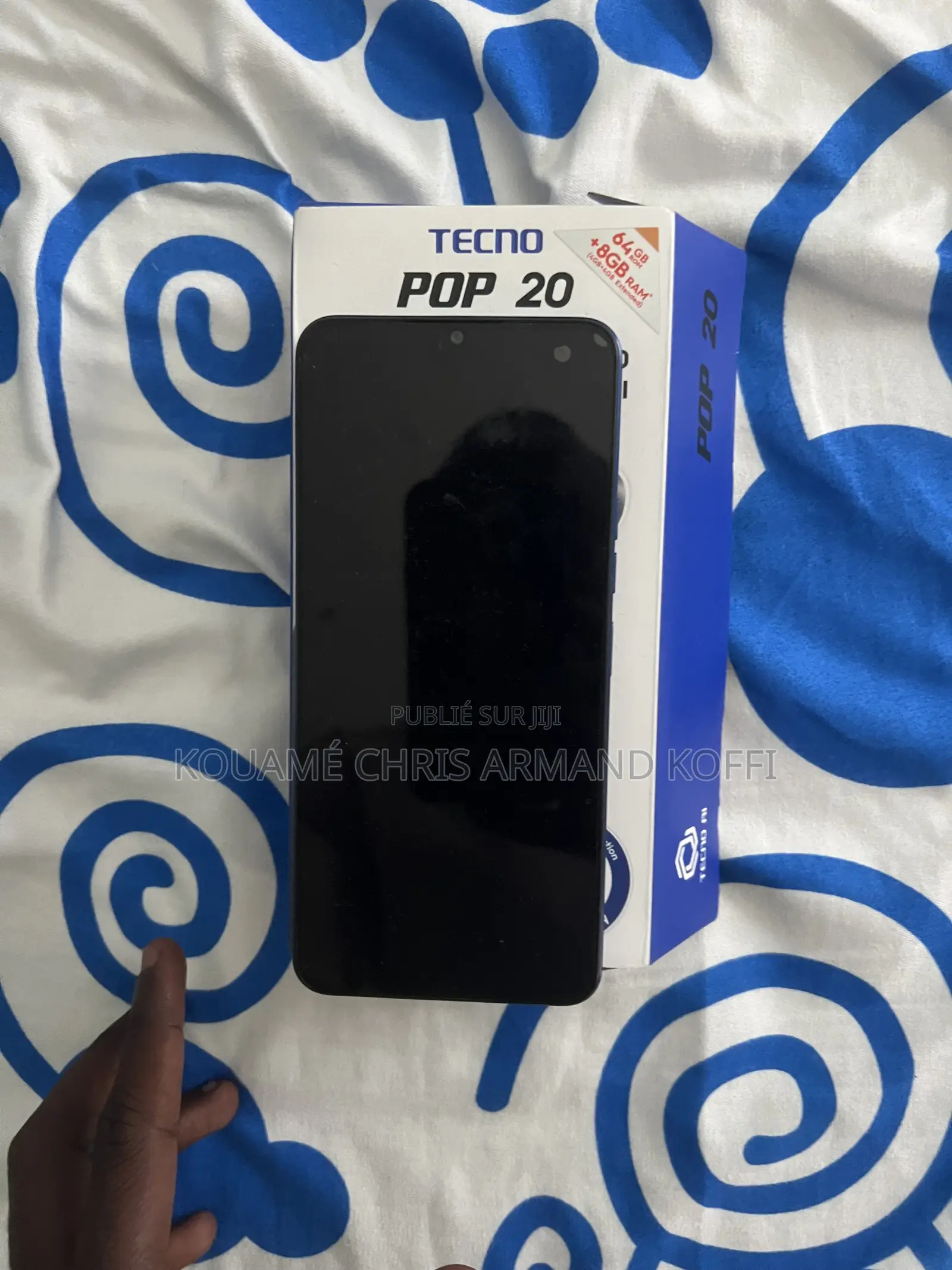 Nouveau Tecno Pop 20 64 GB Bleu