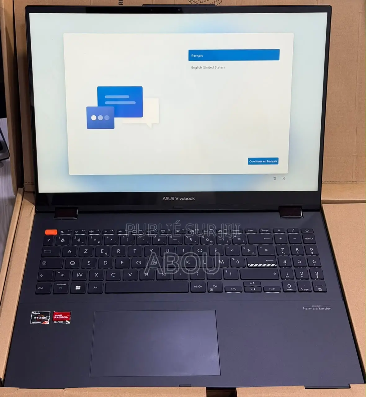 Nouveau Ordinateur portable Asus Autre 16GB AMD Ryzen 7 SSD 1T