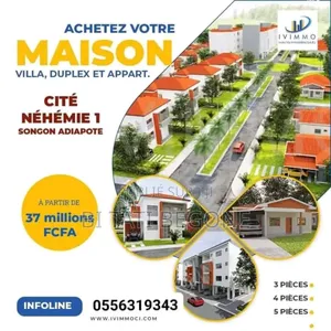 3chbre Maison dans Ivimmo, Songon à Vendre