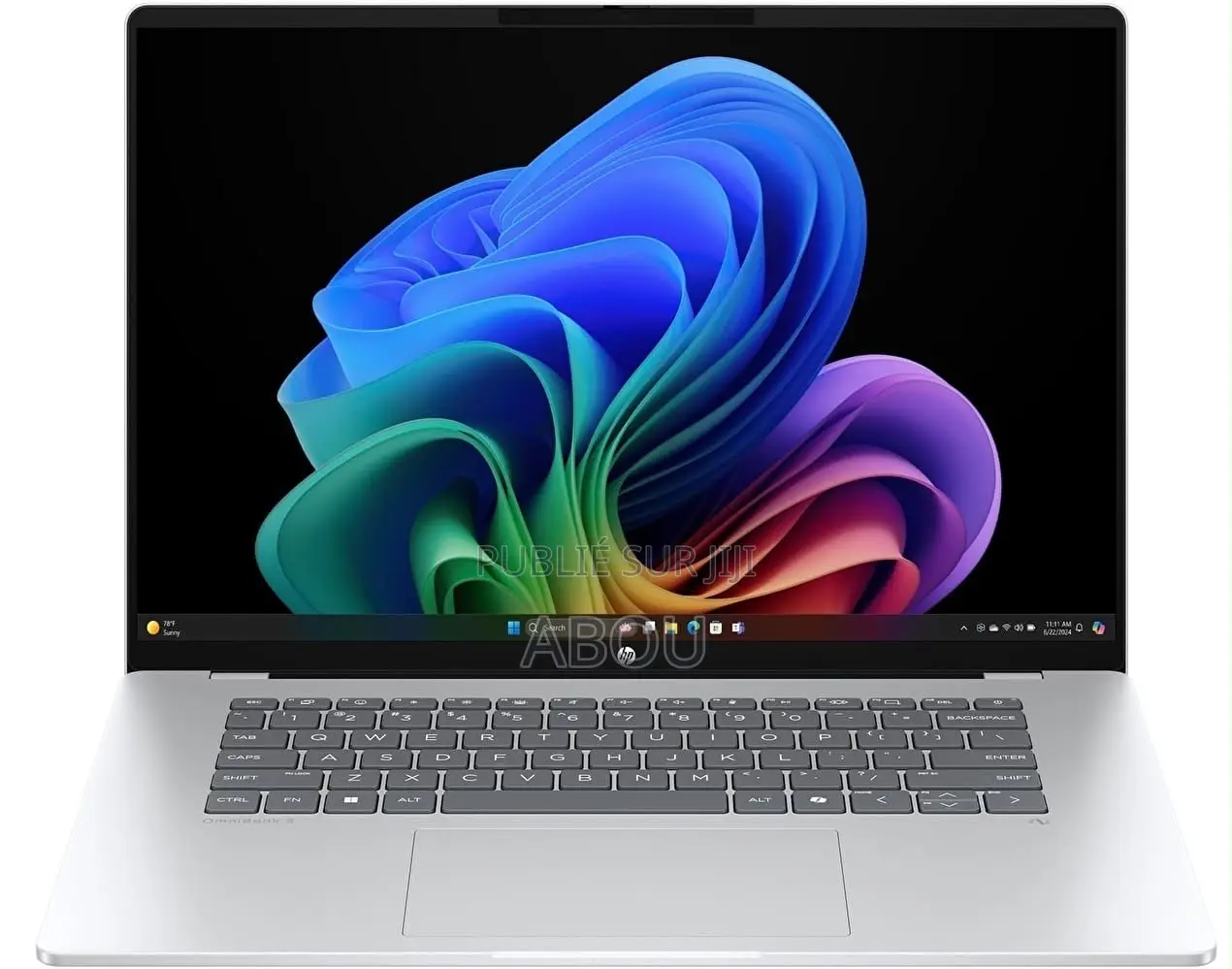 Nouveau HP OmniBook 5 16" 16GB Qualcomm Snapdragon X Elite SSD 512GB