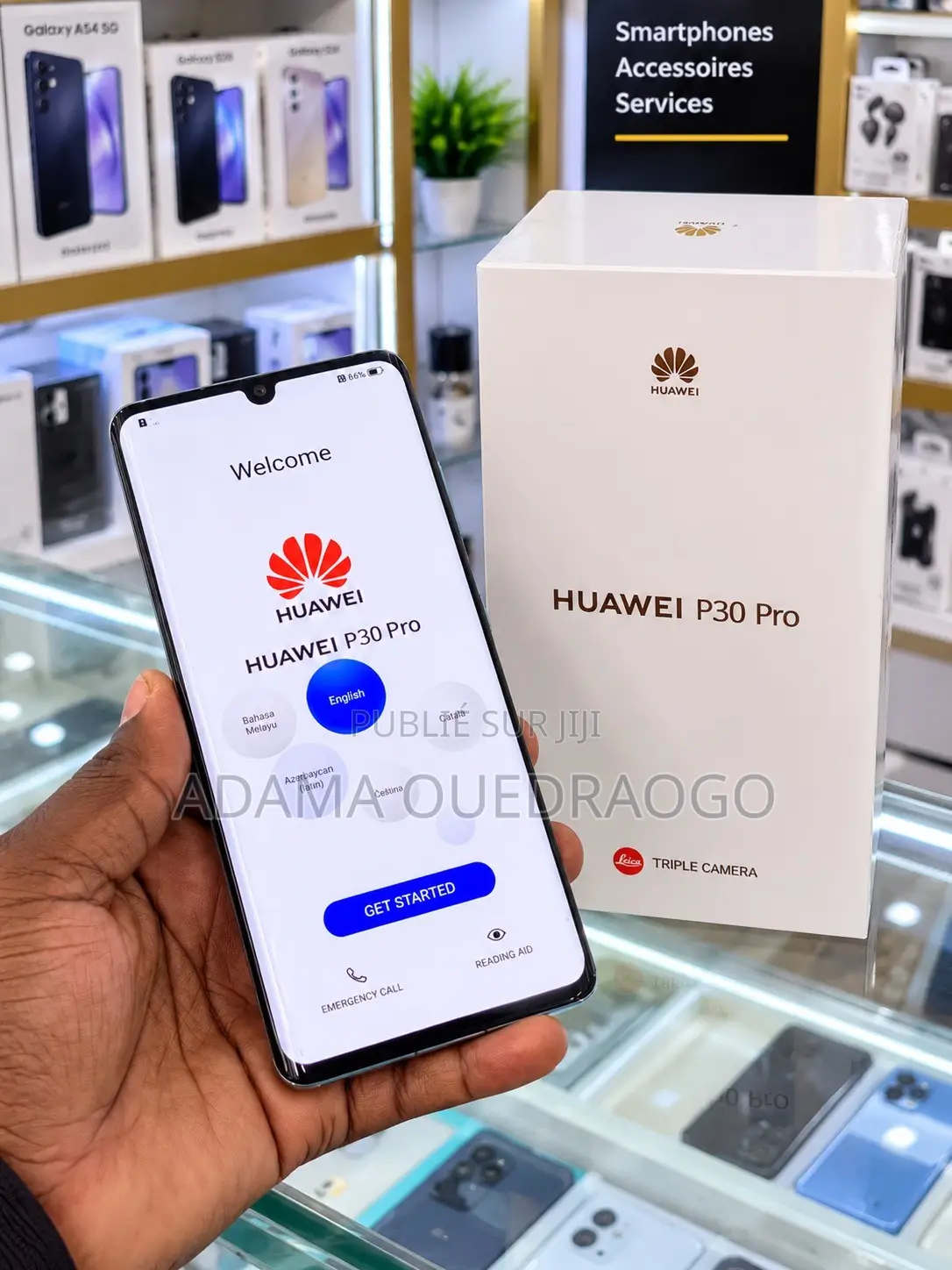 Nouveau Huawei P30 Pro 256 GB Bleu