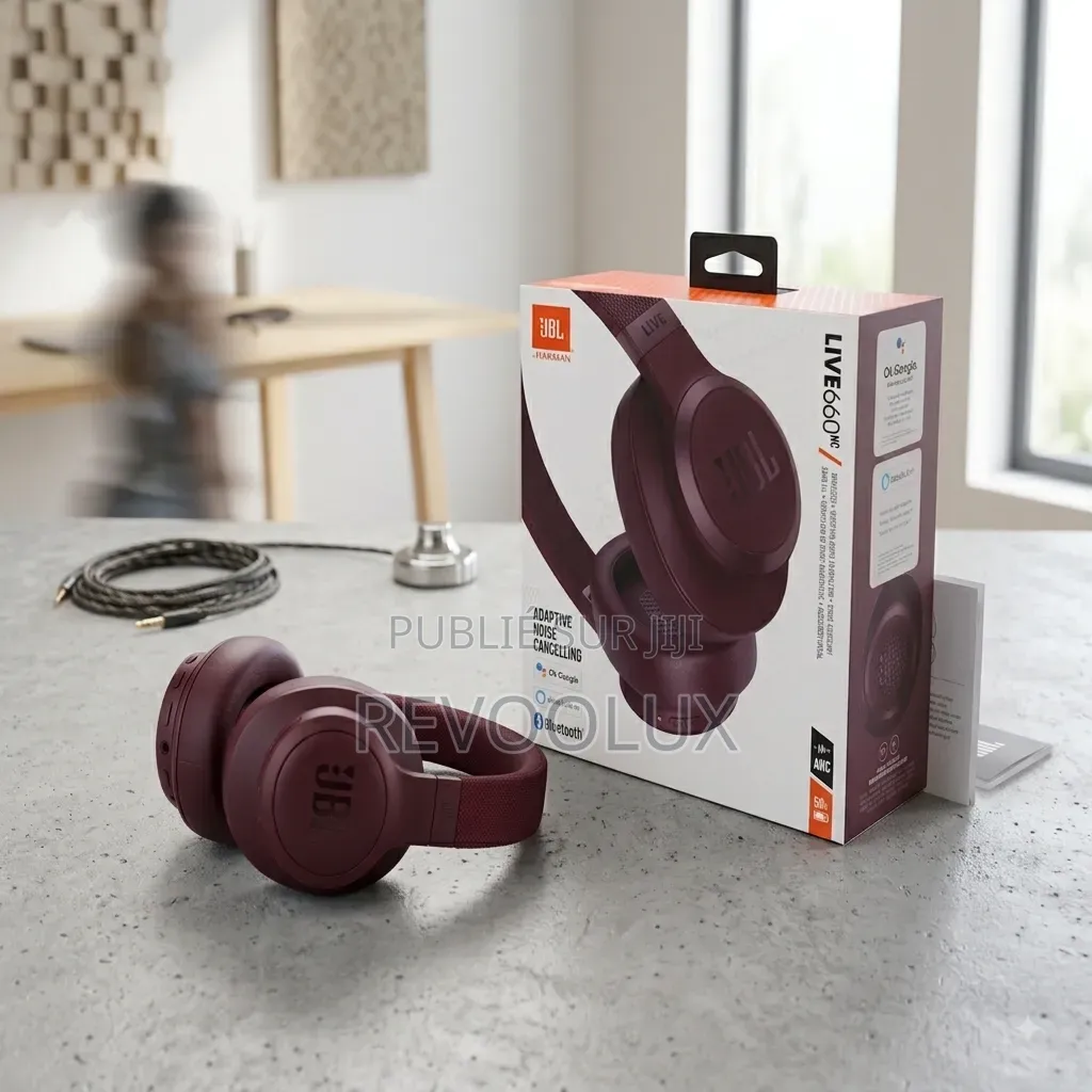  Casque Bluetooth JBL Live 660nc – Son Premium Réduction De Bruit