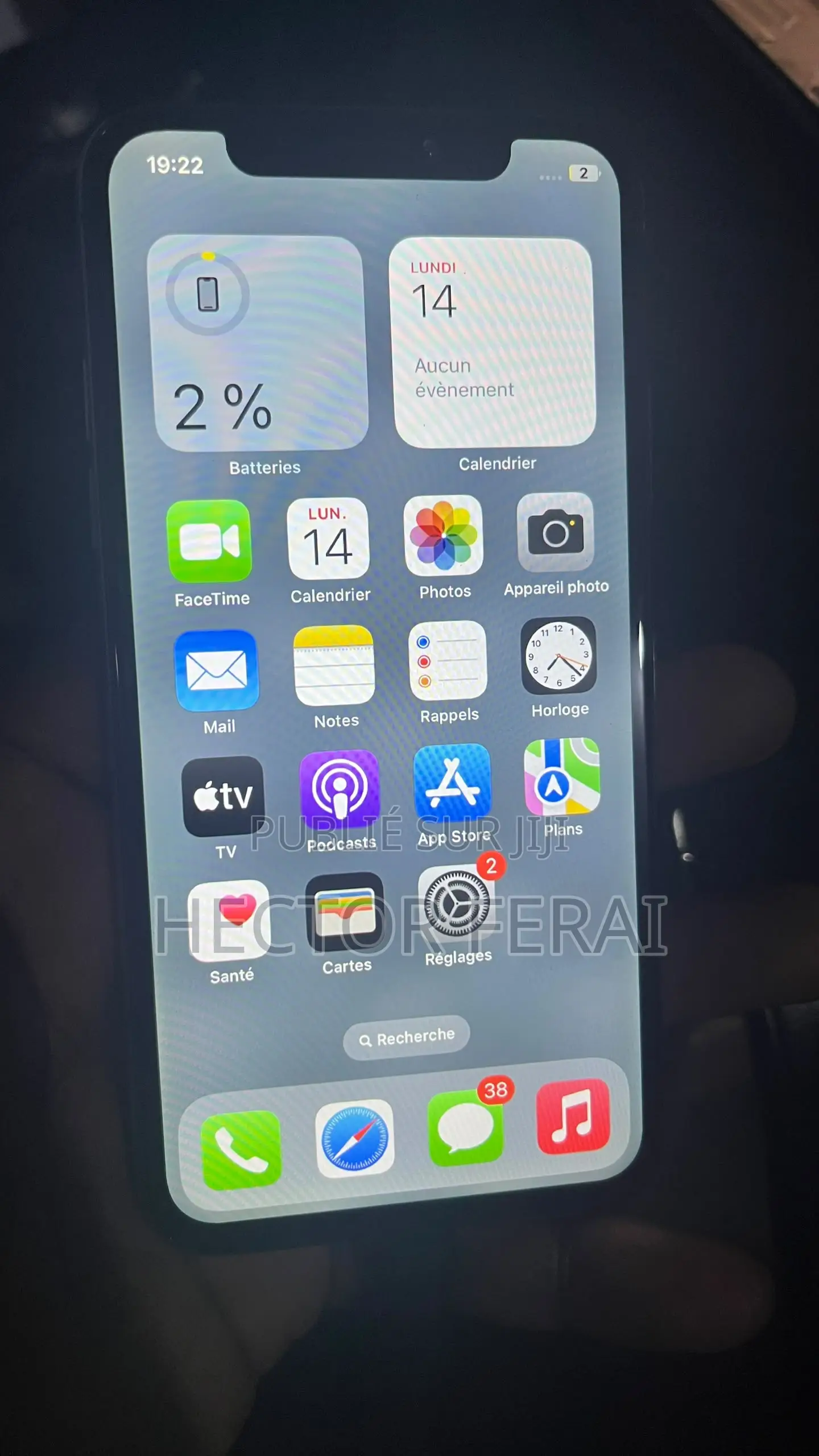 Pomme iPhone X 64 GB Blanc
