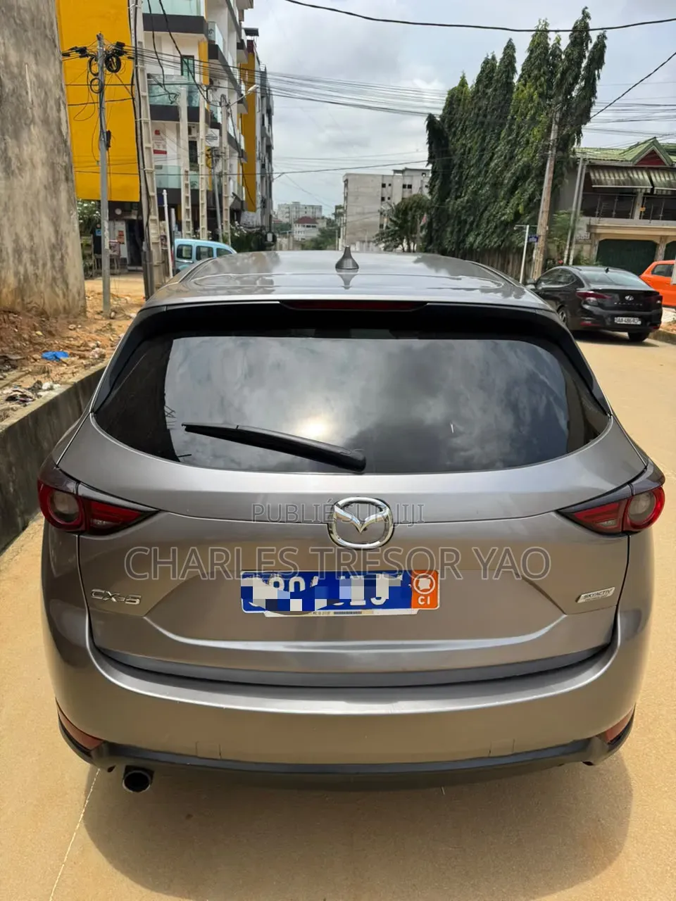 Mazda CX-5 Sport AWD 2018 Gris