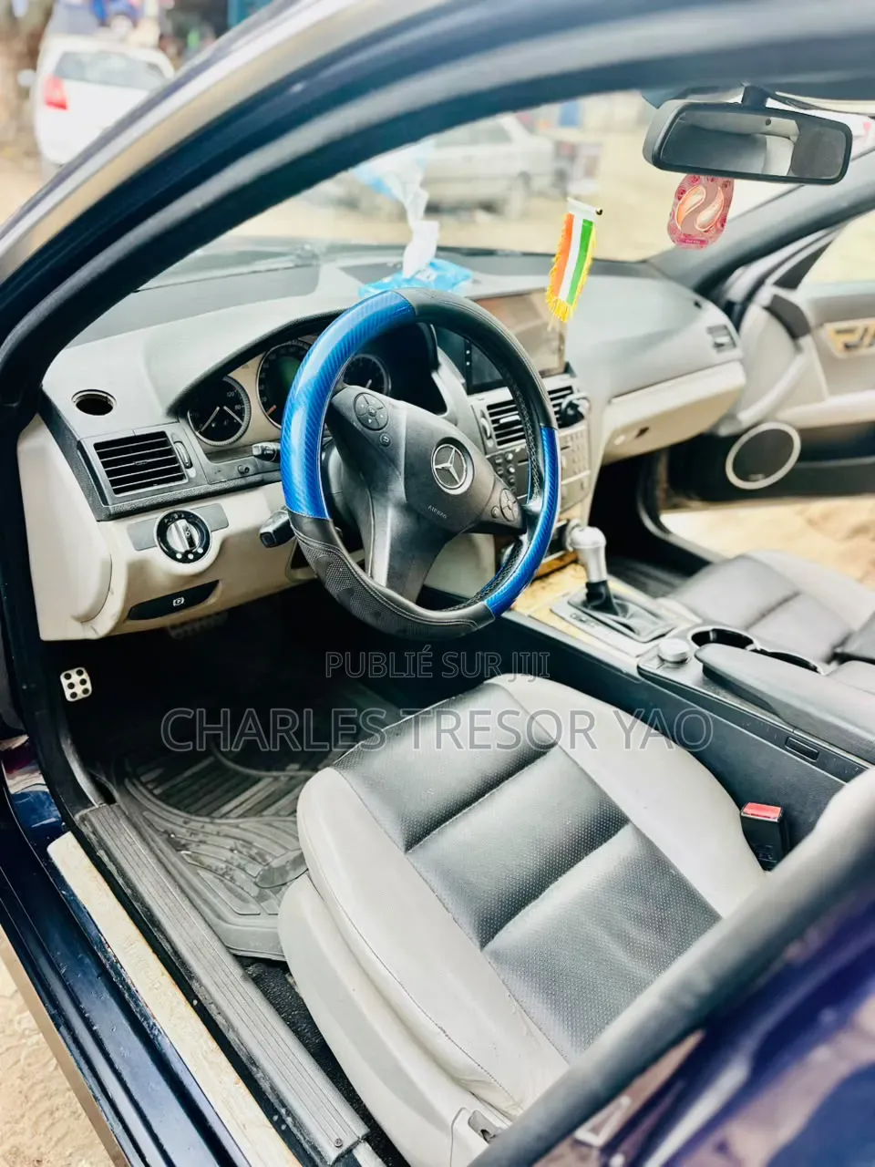 Mercedes-Benz C300 Luxury Sedan AWD (3.0L 6cyl 7A) 2008 Noir