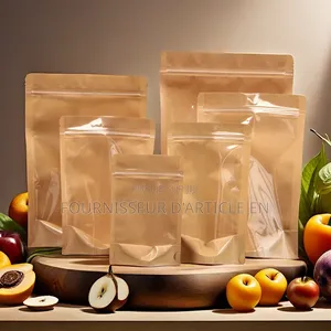 100 Sacs en Papier Kraft Pour l'Emballage