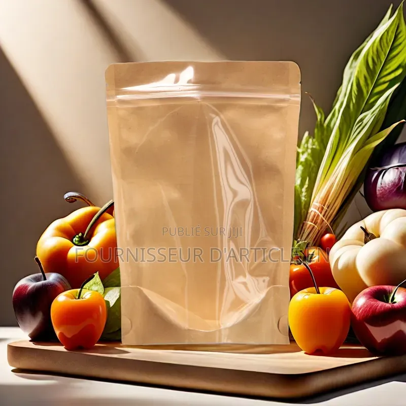 100 Sacs en Papier Kraft Pour l'Emballage