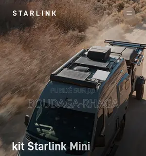 Starlink Mini Kit Conçue Par SpaceX Starlink