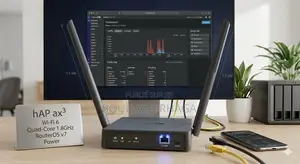 Routeur Wi-Fi 6 Mikrotik Ax3 Puissance Et La Vitesse Pour Votre Réseau