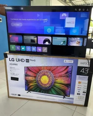 Télévision LG Androïde UHD 43’pouces