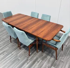 Belle Table À Manger Moderne (6) Places Avec Chaises