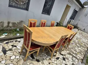 MAGNIFIQUE ENSEMBLE SALLE À MANGER (Table Ovale + 8 Chaises)