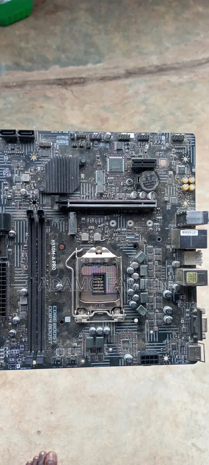 MSI H510m-a PRO — Carte Mère DDR4 – LGA1200 – M.2 NVMe