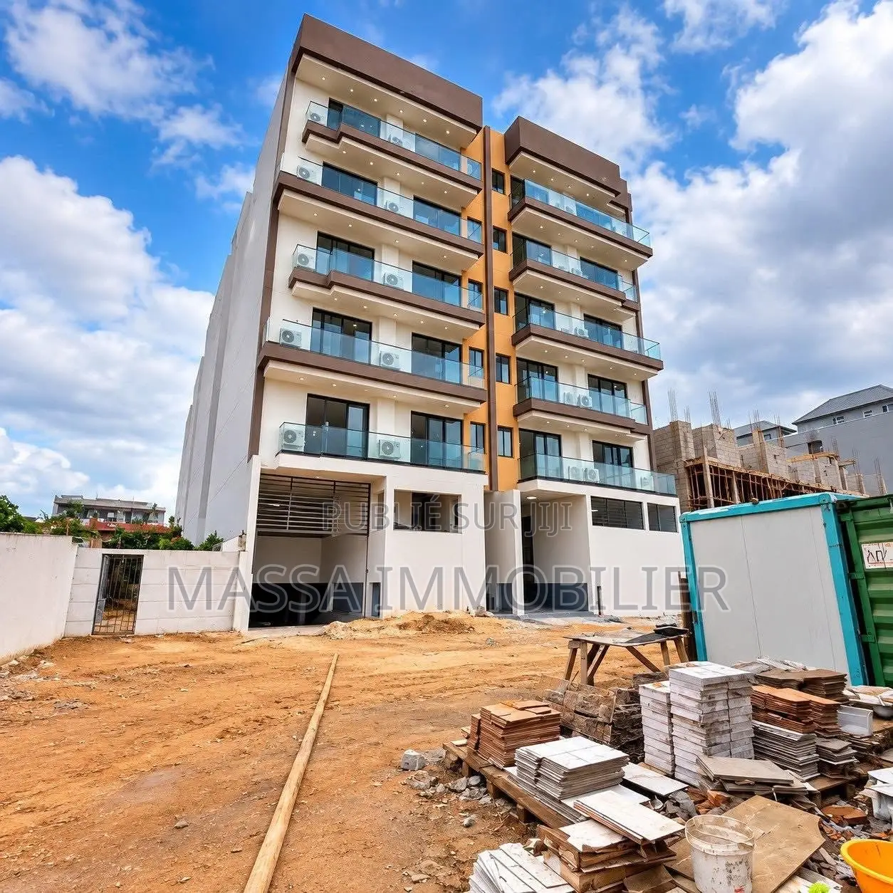 2chbre Appartement dans Massa Immobilier, Cocody à Louer