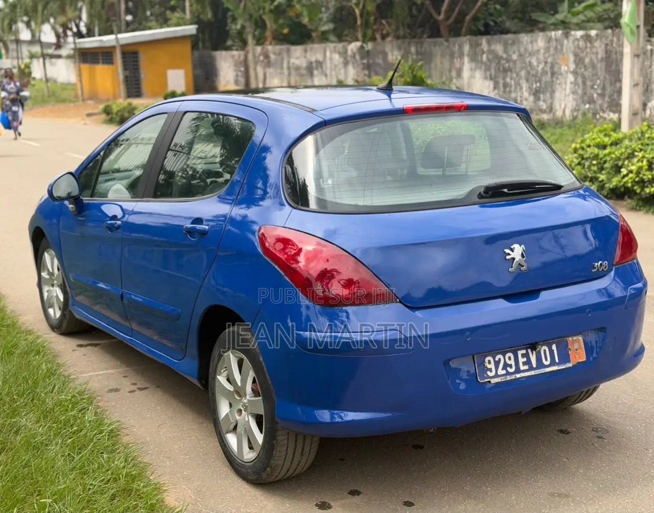 Peugeot 308 2009 Bleu