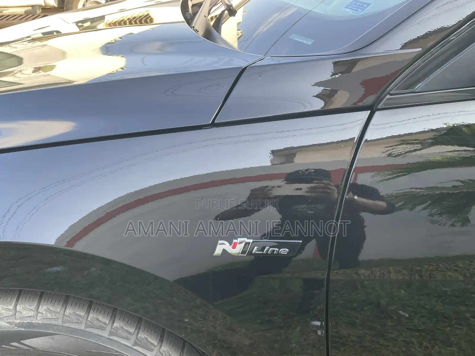 Hyundai Elantra N Line 2023 Noir