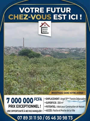Opportunités Foncier À Angré 10eme Tranche