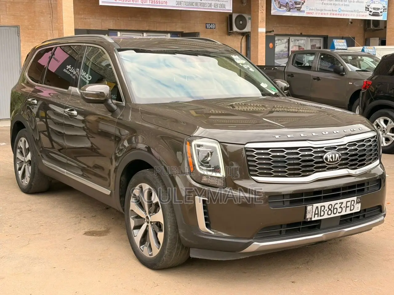 Kia Telluride 2020 Gris