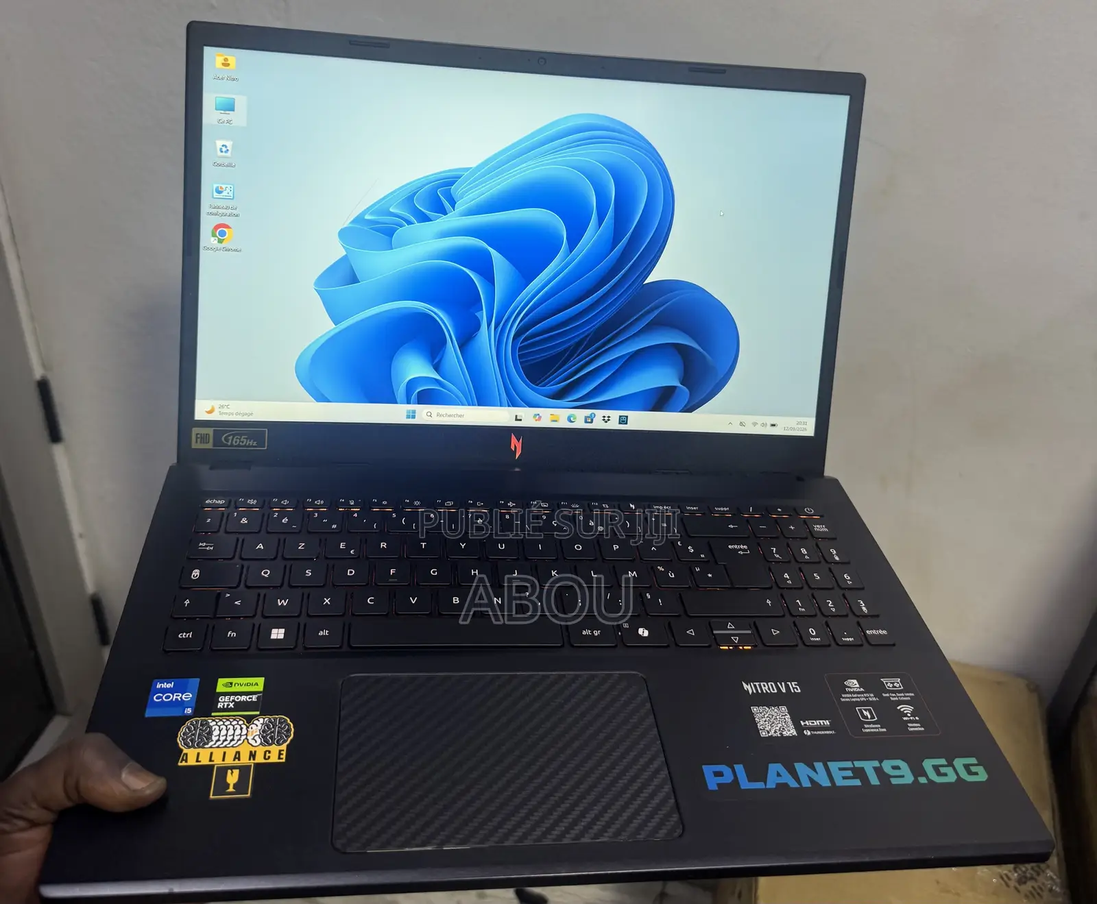 Ordinateur portable Acer Nitro 5 32GB Intel Core i5 SSD 512GB