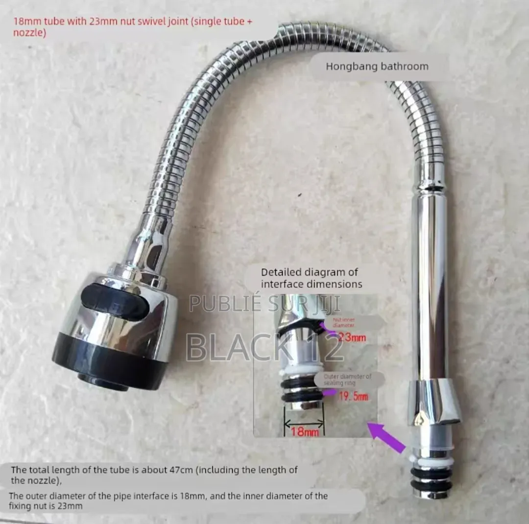 Ensemble De Bidet Moderne À Installation Facile Avec Douchette À Main