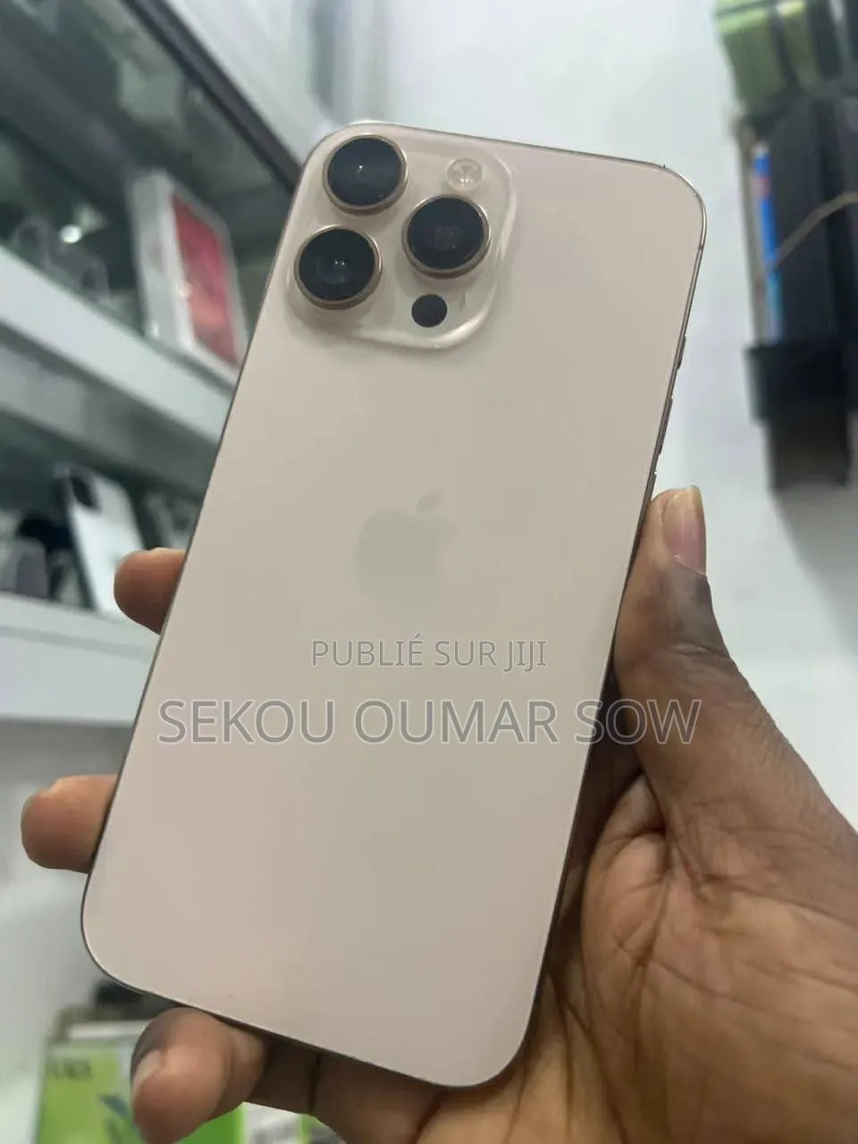 Nouveau Pomme iPhone 16 Pro Max 512 GB Or rose