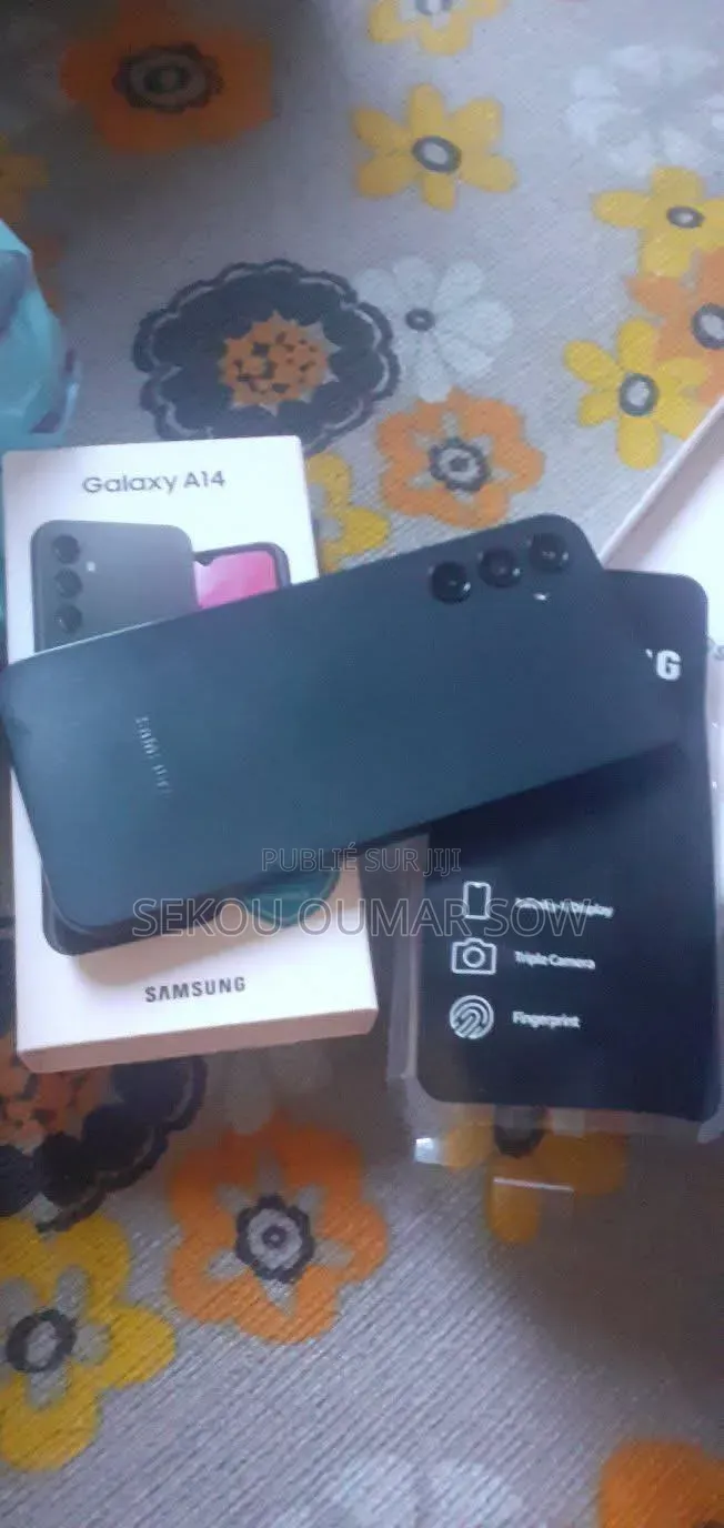 Nouveau Samsung Galaxy A14 5G 128 GB Noir