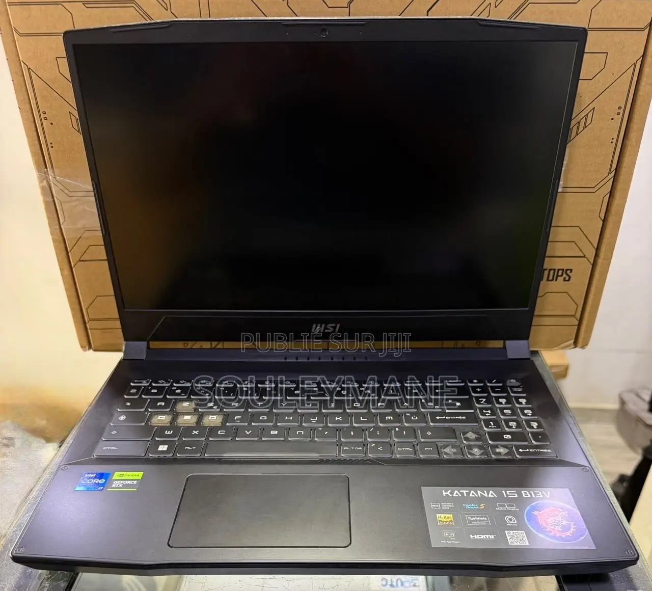 Nouveau Ordinateur portable MSI Katana 15 16GB Intel Core i7 SSD 512GB