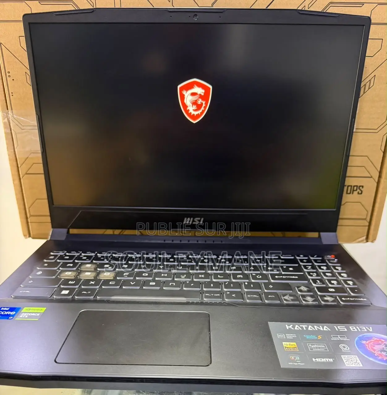 Nouveau Ordinateur portable MSI Katana 15 16GB Intel Core i7 SSD 512GB