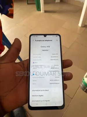 Nouveau Samsung Galaxy A06 128 GB Blanc