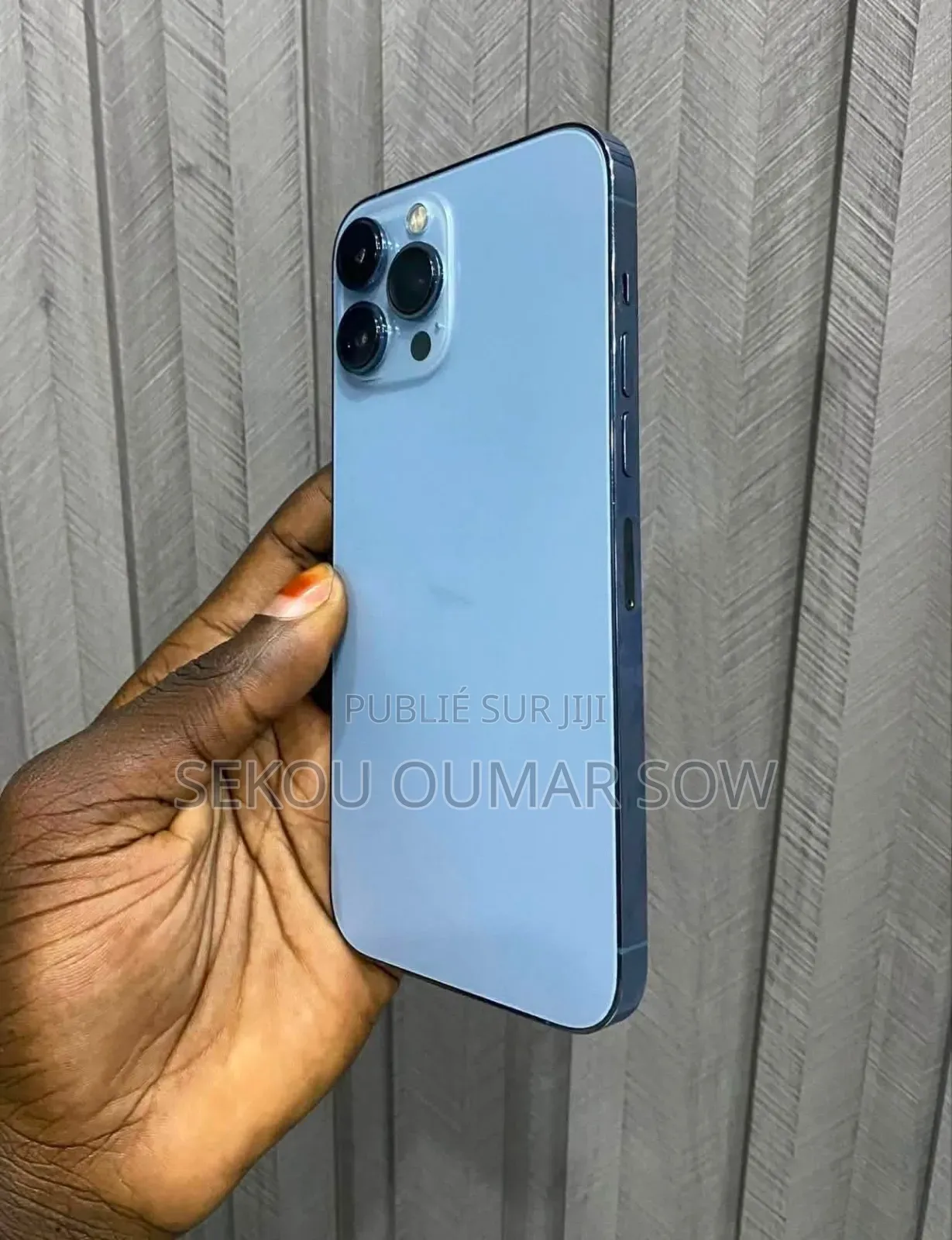 Nouveau Pomme iPhone 13 Pro Max 512 GB Bleu