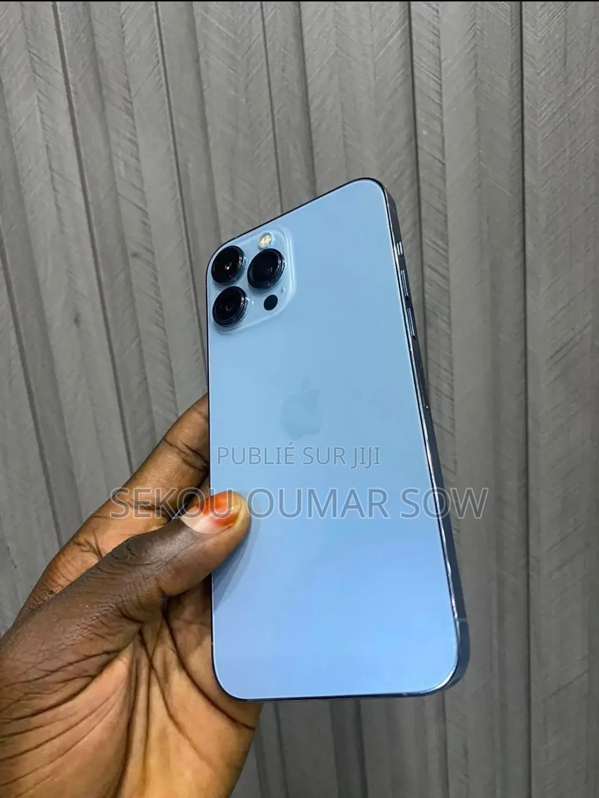 Nouveau Pomme iPhone 13 Pro Max 512 GB Bleu