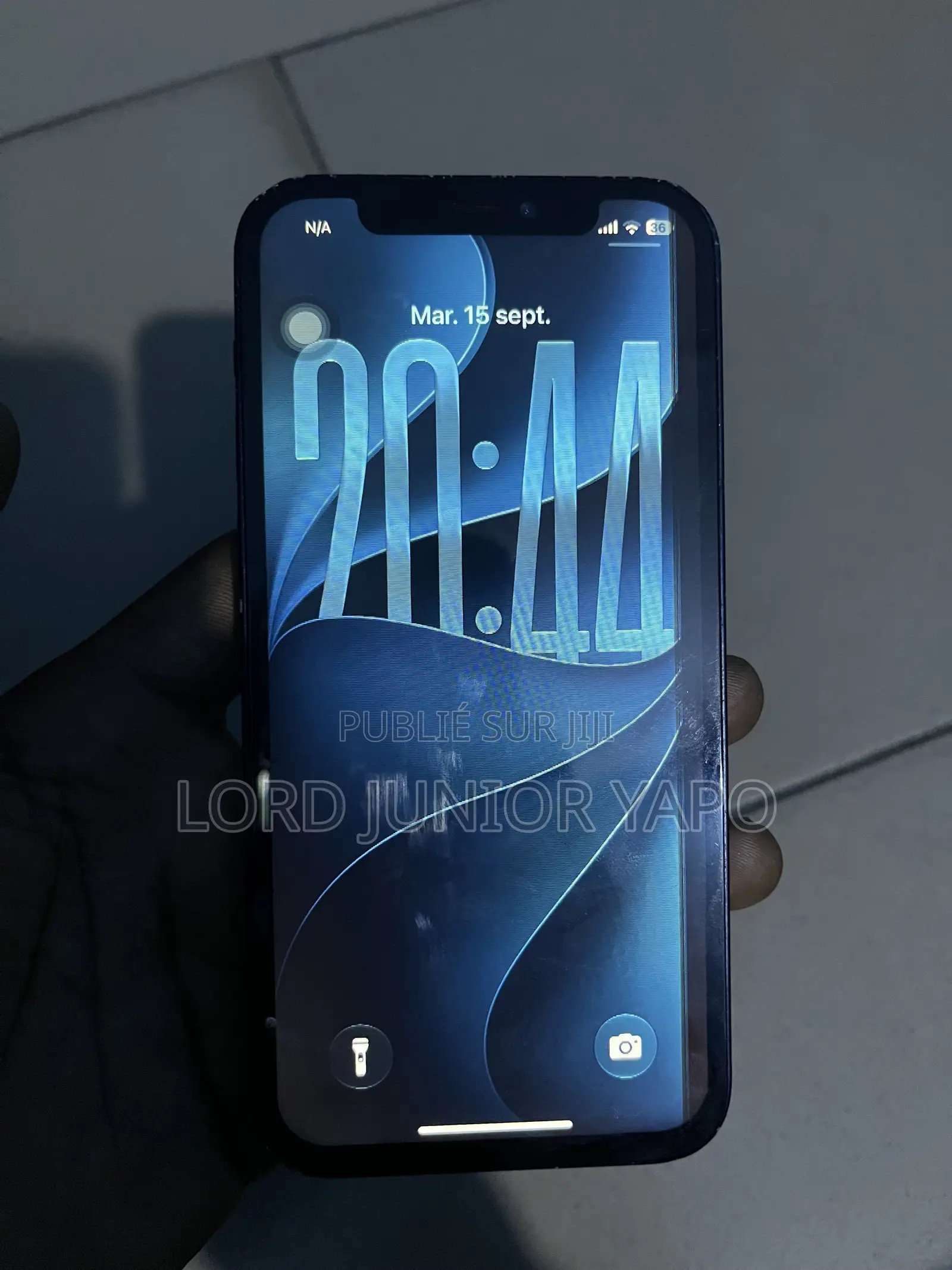 Pomme iPhone 12 128 GB Noir