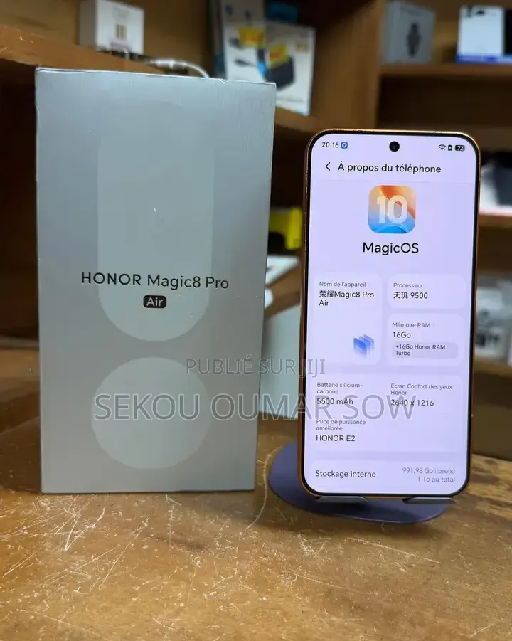Nouveau Honor Magic8 Pro 512 GB Orange