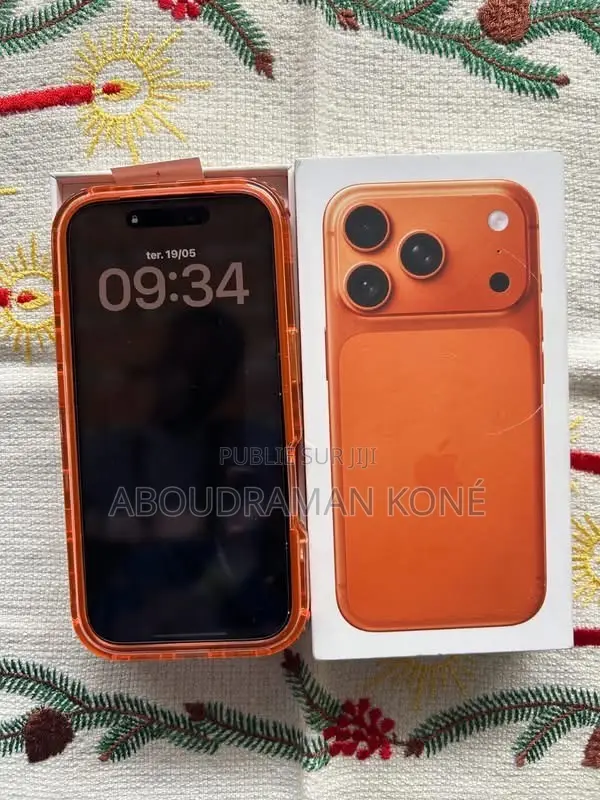 Nouveau Pomme iPhone 17 Pro 512 GB Orange