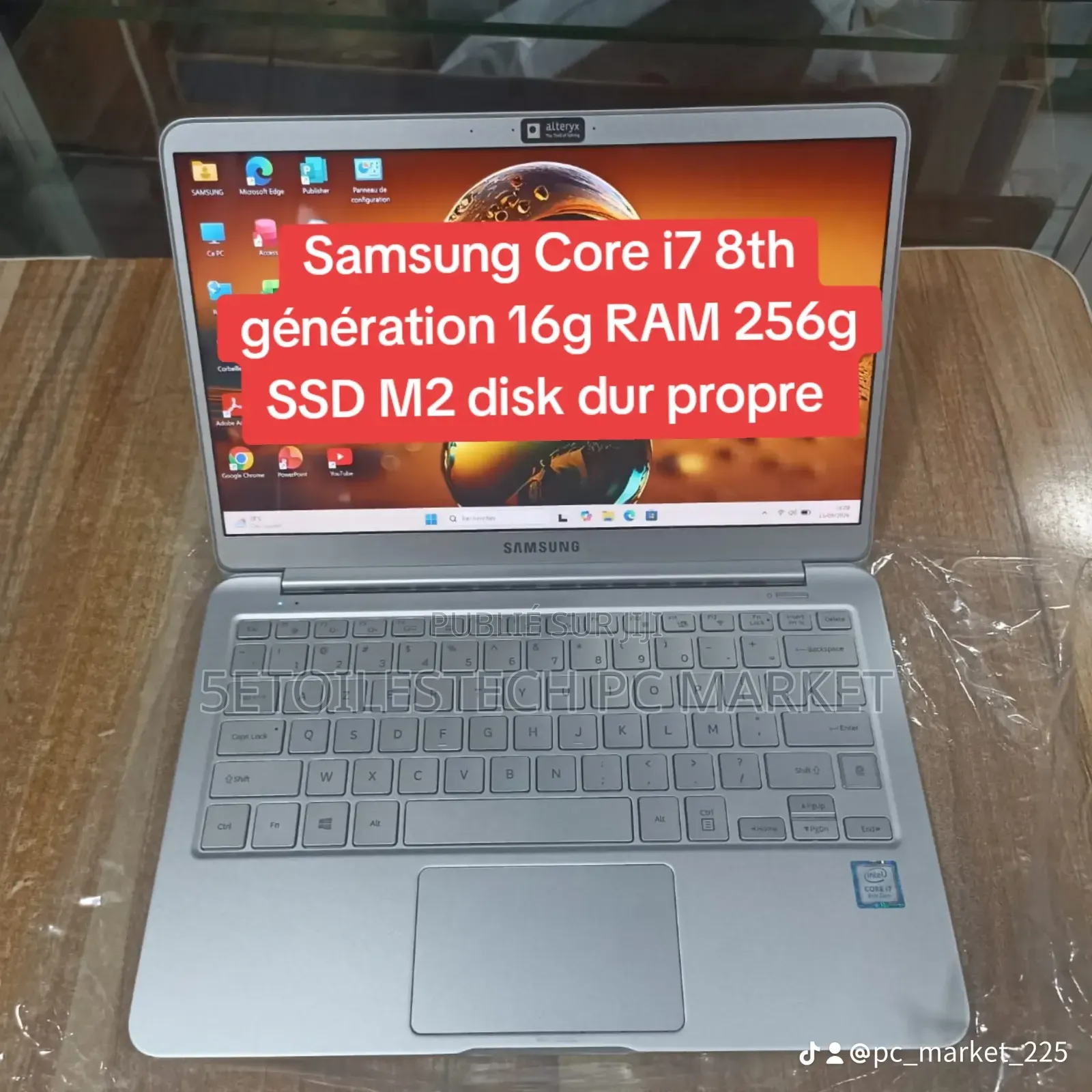 Nouveau Samsung Notebook 9 Pro 16GB Intel Core i7 SSD 256GB