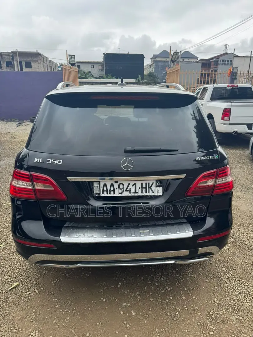 Mercedes-Benz M Class ML 350 4Matic 2012 Noir