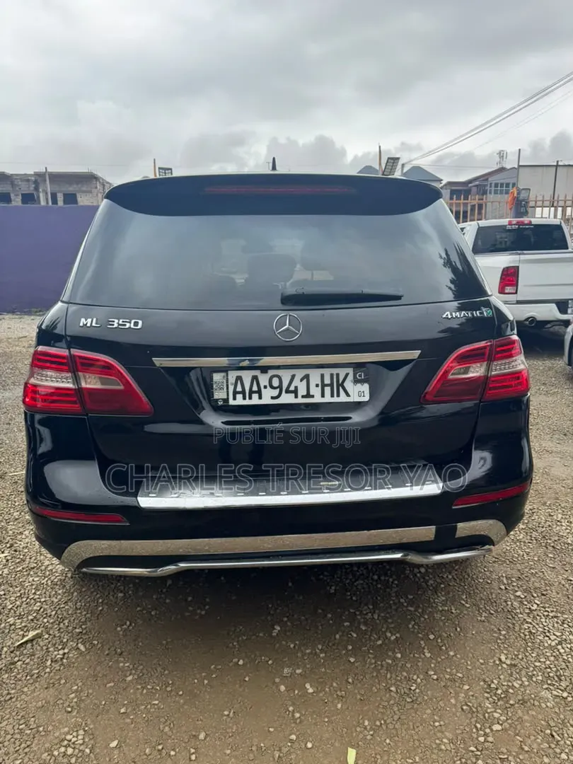 Mercedes-Benz M Class ML 350 4Matic 2012 Noir