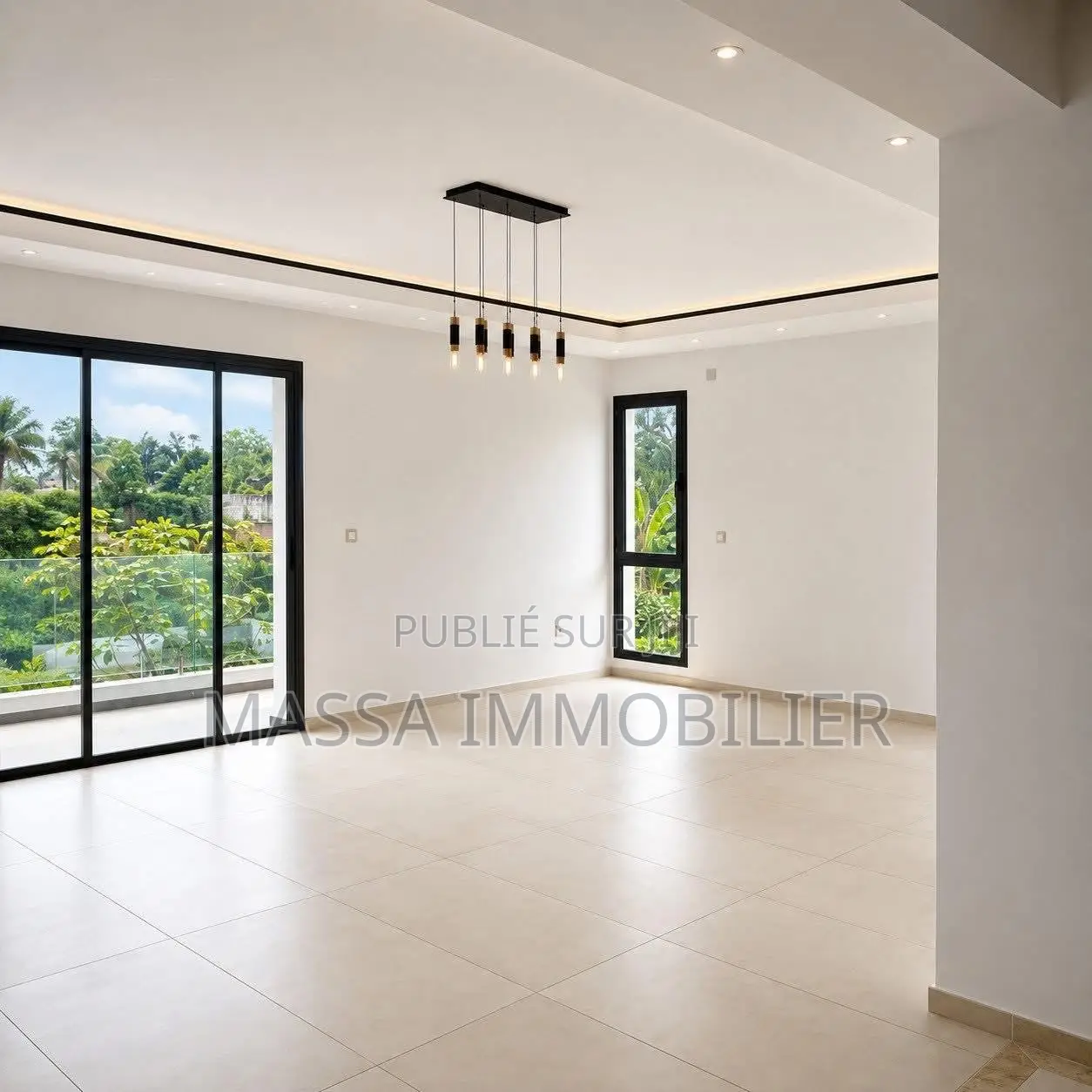 3chbre Appartement dans Massa Immobilier, Deux Plateaux à Louer