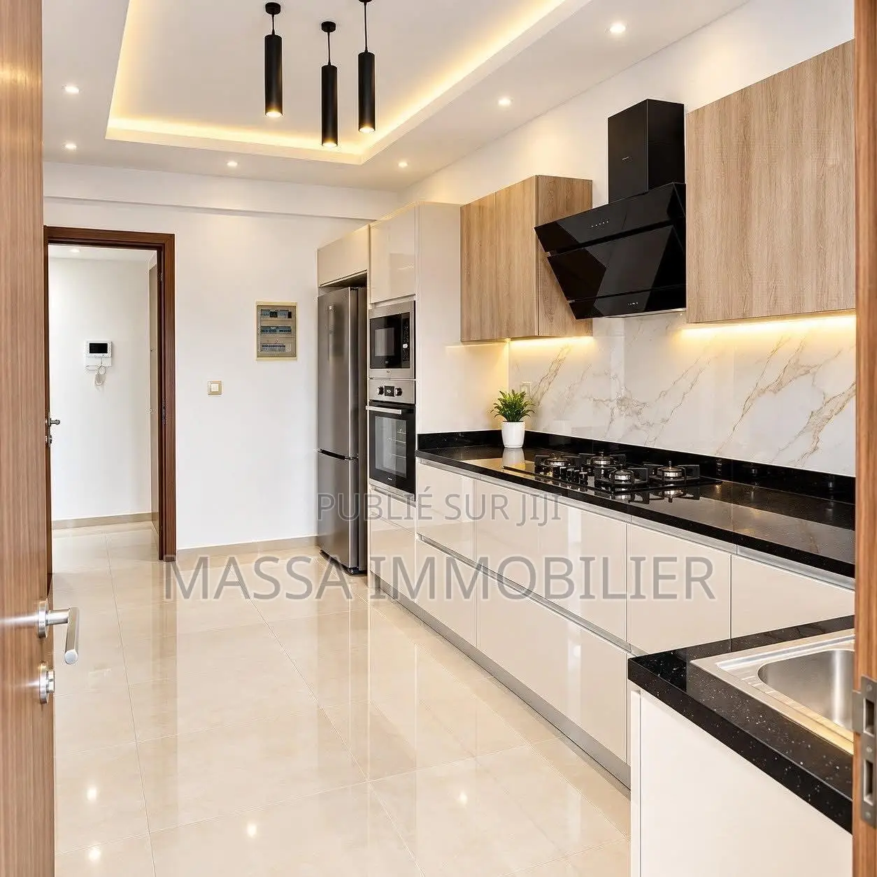 3chbre Appartement dans Massa Immobilier, Deux Plateaux à Louer