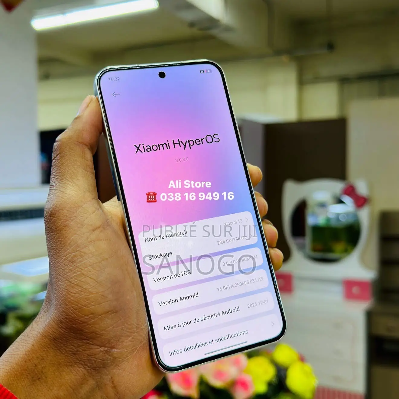 Nouveau Infinix Hot 60 Pro+ 256 GB Blanc