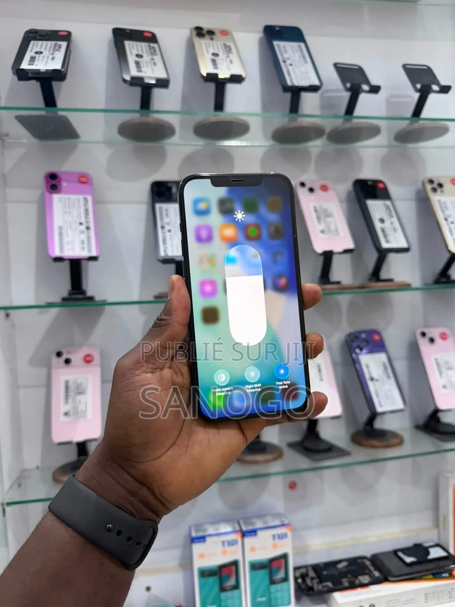Nouveau Pomme iPhone 12 Pro Max 256 GB Bleu