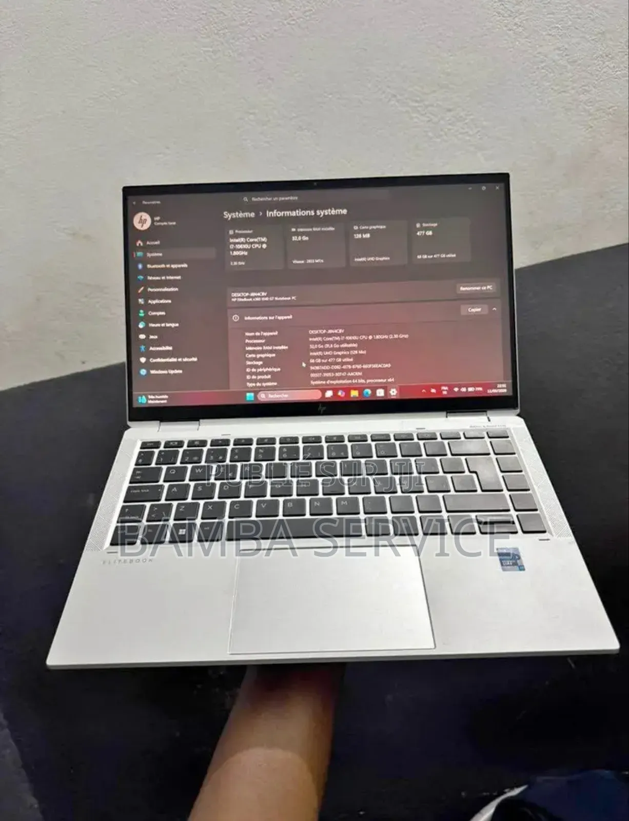 Nouveau HP 290 G4 All-in-One 64GB Intel Core i9 HDD 512GB