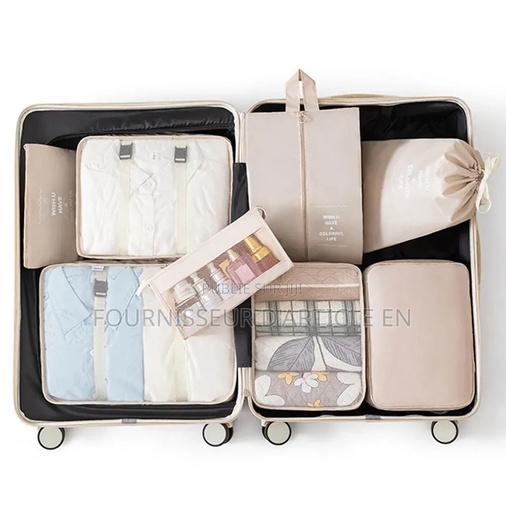 Kit De Sac De Rangement Pour Voyage