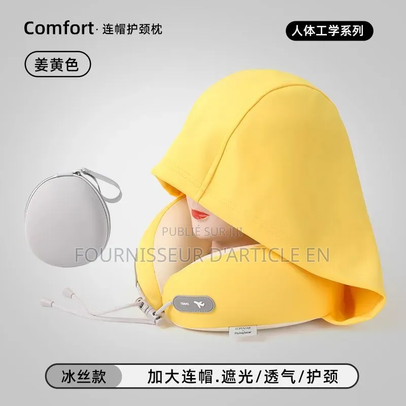 Oreiller Cervical Pliable Et Portable Pour Les Voyages.