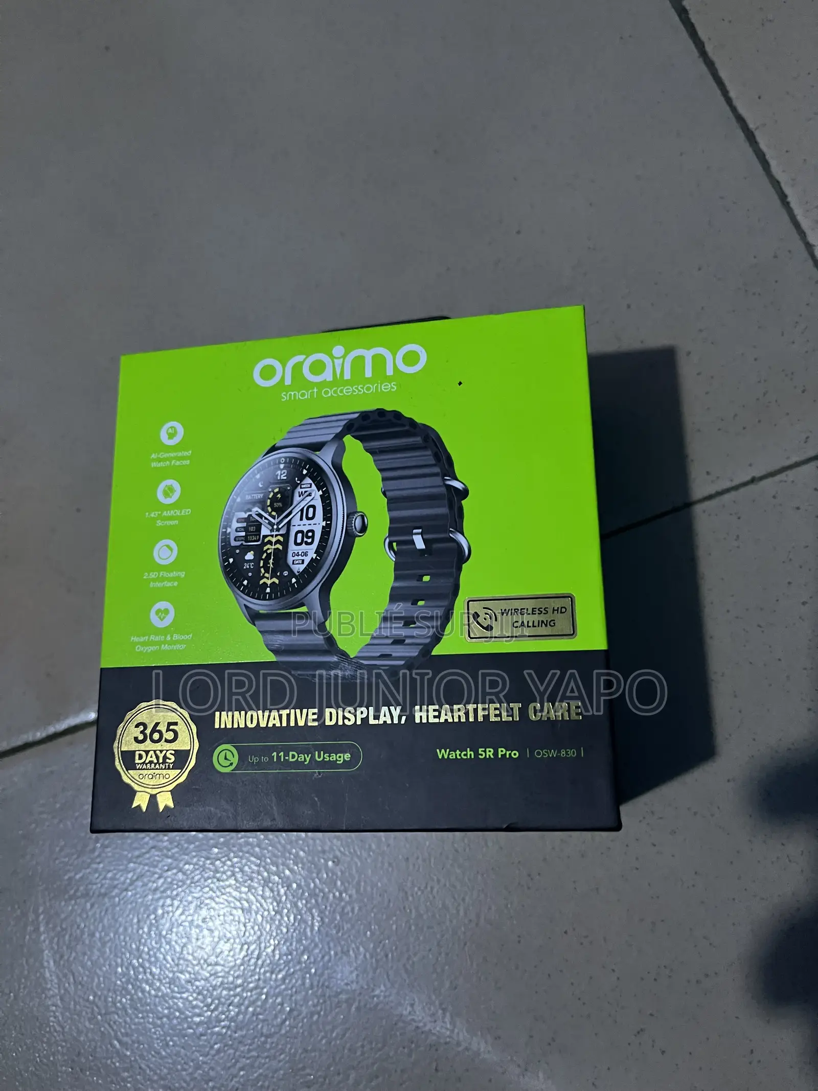 Oraimo Watch 5R Pro