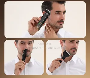 Tondeuse À Cheveux Électrique Multifonctionnelle 3 en 1.