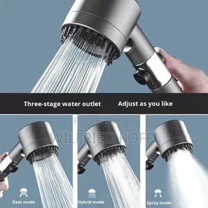 Pommeau De Douche Turbo Haute Pression Avec Flexible