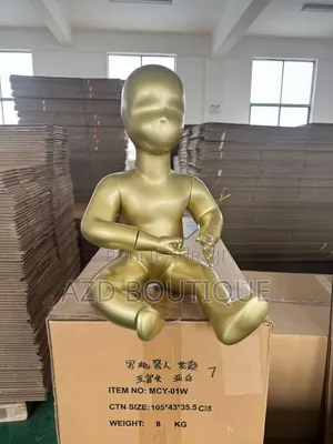 Mannequins Enfant De Couleur Doré De 1an À 12ans
