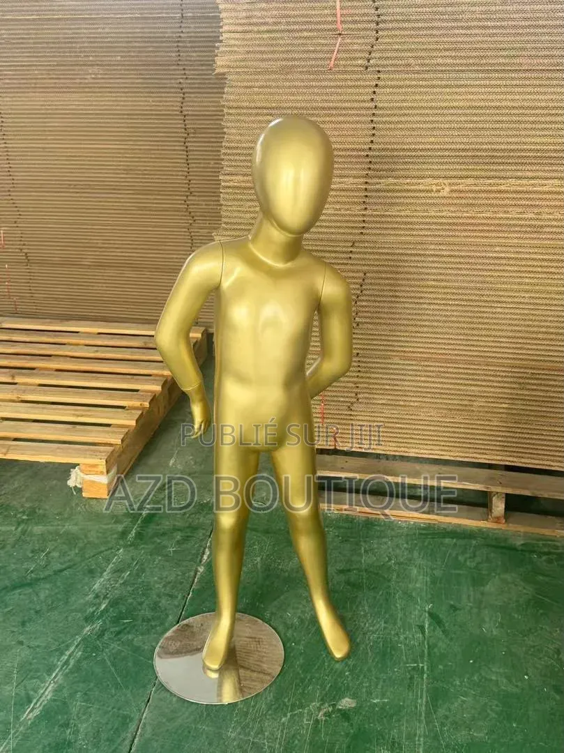 Mannequins Enfant De Couleur Doré De 1an À 12ans