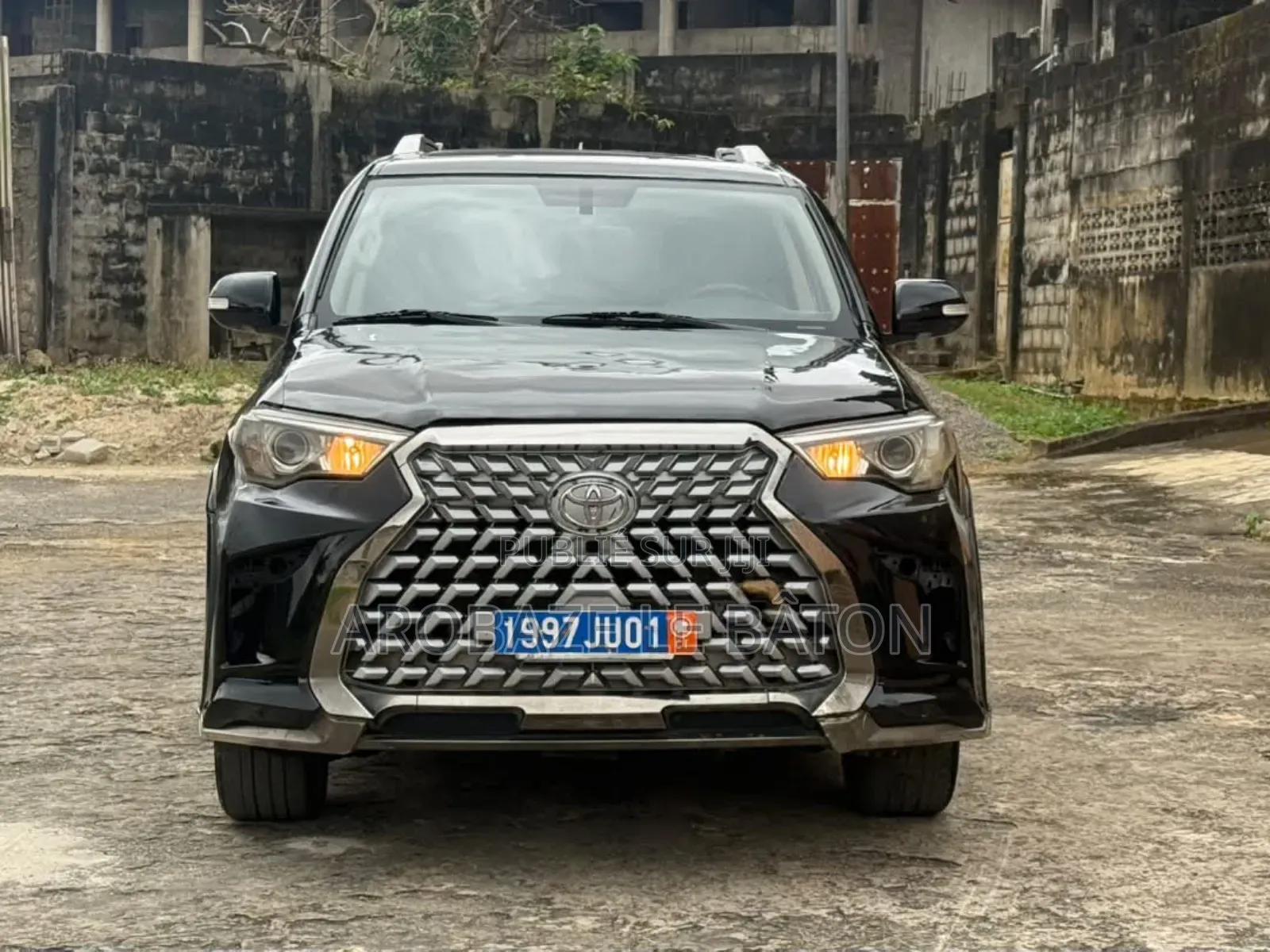 Toyota 4-Runner 2017 Noir Mat